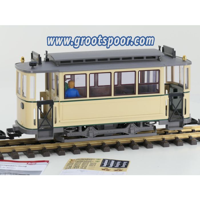 LGB 23355 / 35005 Strassenbahnset neutral, Vitrinenmodell - sku: 20241219115400 - Used - New condition - Photo 4