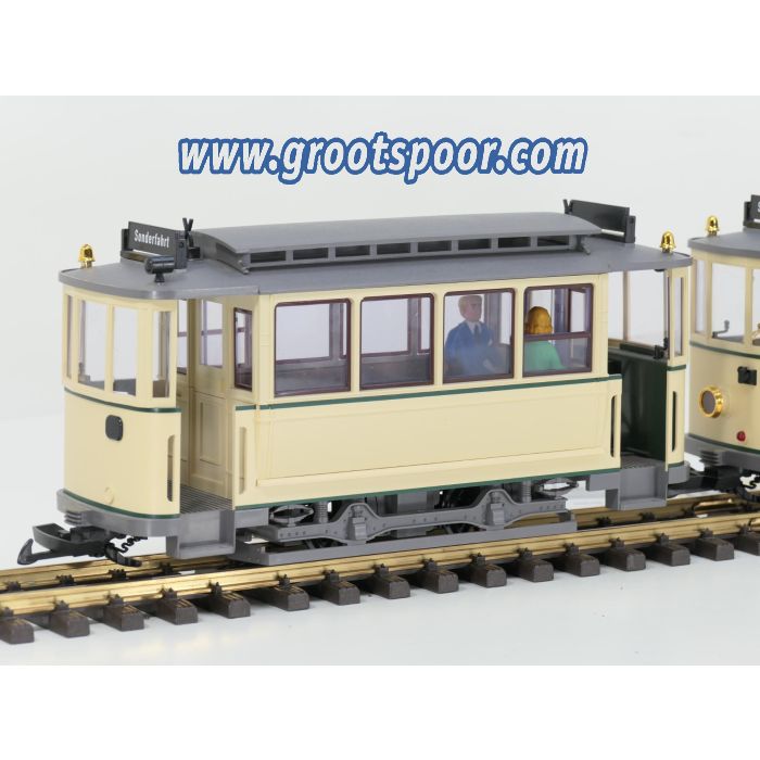 LGB 23355 / 35005 Strassenbahnset neutral, Vitrinenmodell - sku: 20241219115400 - Used - New condition - Photo 5
