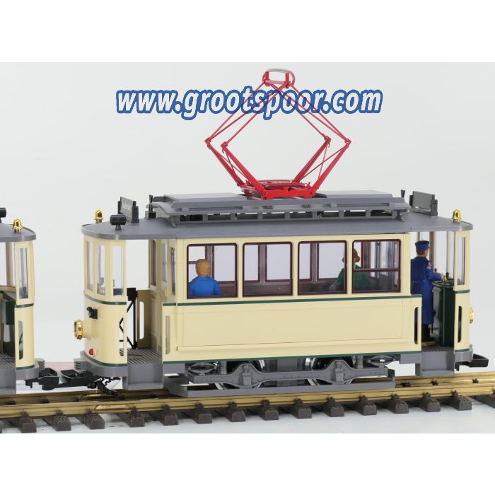 LGB 23355 / 35005 Strassenbahnset neutral, Vitrinenmodell - sku: 20241219115400 - Used - New condition - Photo 6