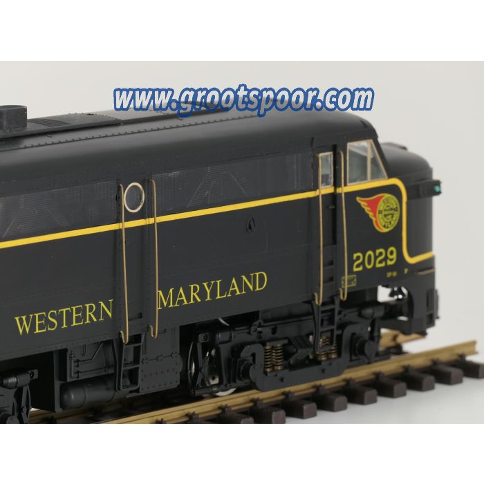 Aristo Craft Trains 22029 Set 2x Wesstern Maryland Fireball Diesel Lokomotive ALCO FA1