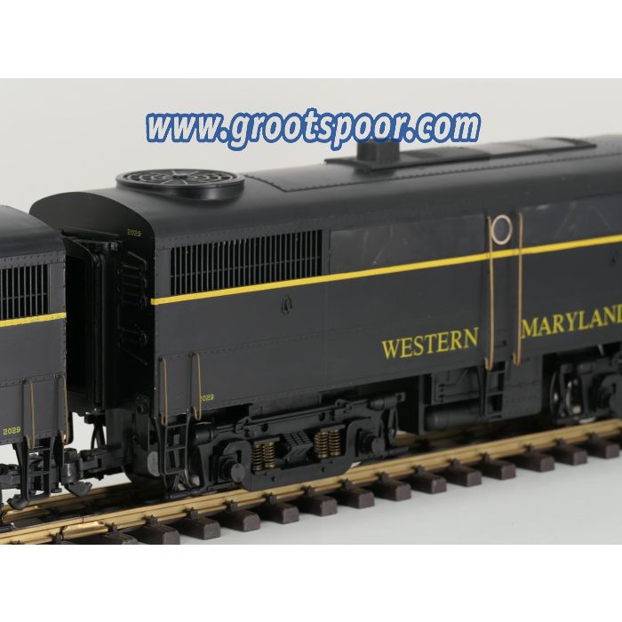 Aristo Craft Trains 22029 Set 2x Wesstern Maryland Fireball Diesel Lokomotive ALCO FA1