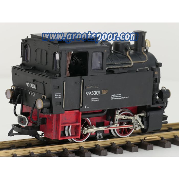 LGB 2076 D A DR 995001 met Rookgenerator, Beschilderd (Gesuperd)
