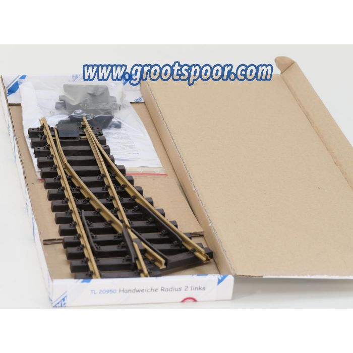 TRAINLINE45 1020950 Handweiche R 90cm links, New old stock