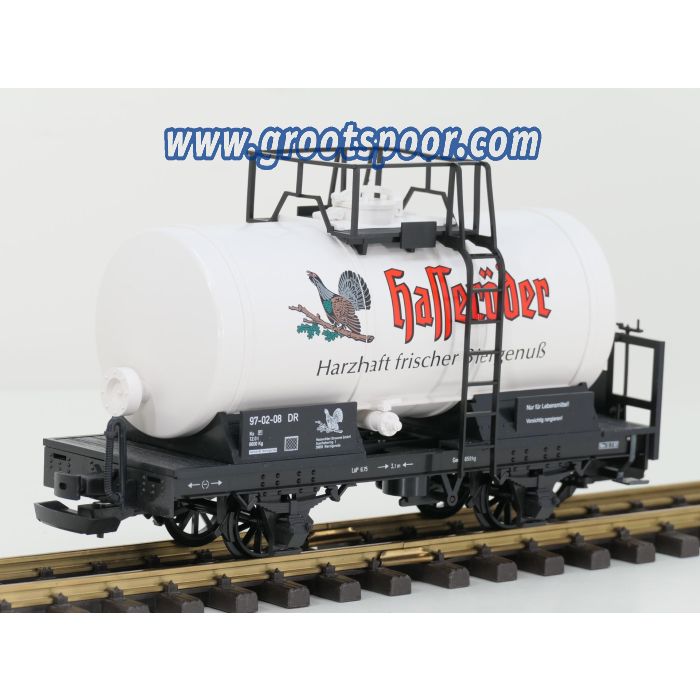 LGB 45406 Hasseröder-Bierkesselwagen DR 97-02-08