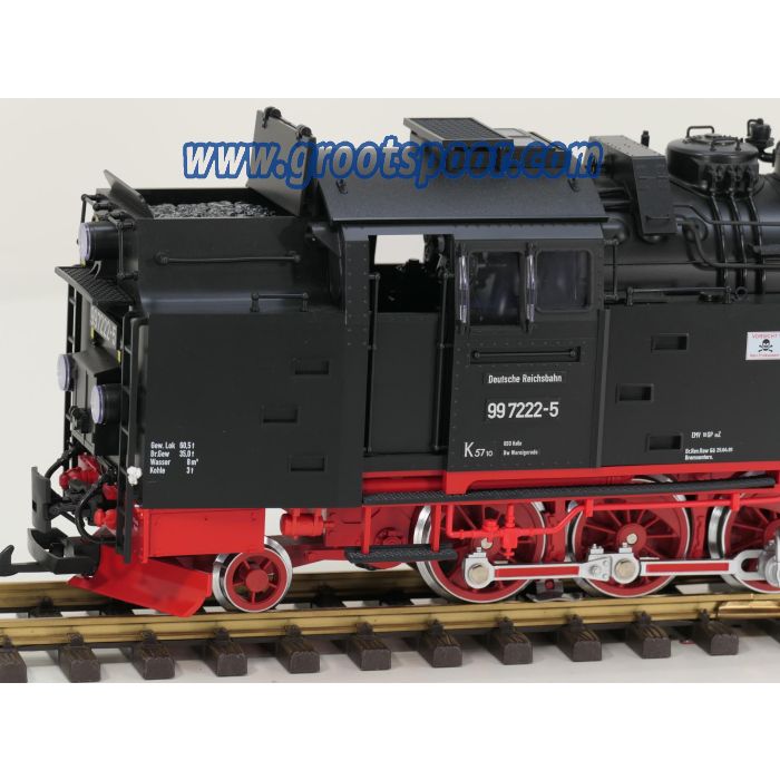 LGB 21812 DR-Dampflok 99 7222-5, ( DR/HSB ) Sound, Digitaal