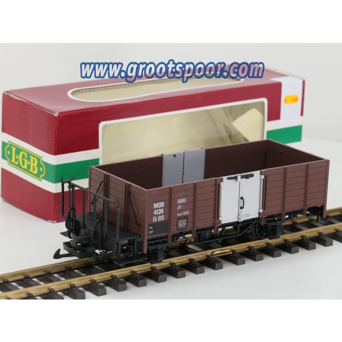 LGB 4124 MOB Ek 610 4124 Bakwagon met bordes 