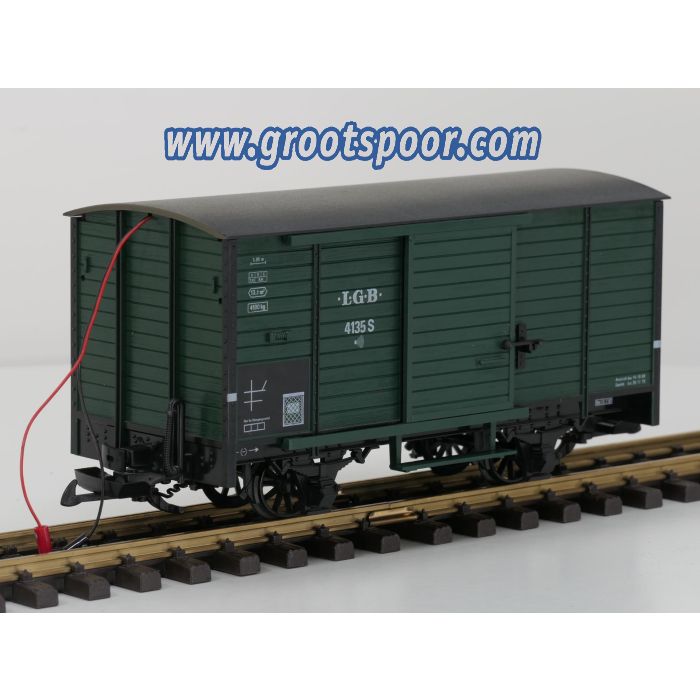 LGB 4135S Güterwagen mit Dampfsound - sku: 20250130034955 - Used - Good condition - Photo 2