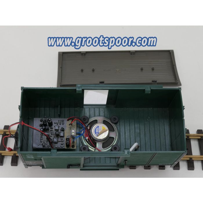 LGB 4135S Güterwagen mit Dampfsound - sku: 20250130034955 - Used - Good condition - Photo 3