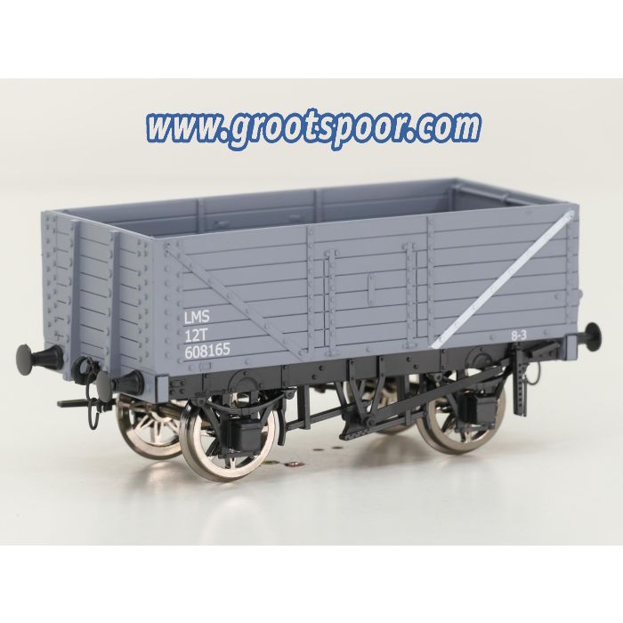  Accucraft 1/32 scale BMS 7 pank RCH wagon R32-1D LMS Grey #608165
