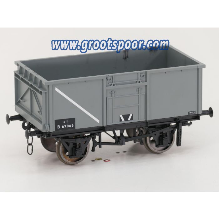 Accucraft 1/32 scale 16T Mineral wagon RR101.3 BR Grey # B67066