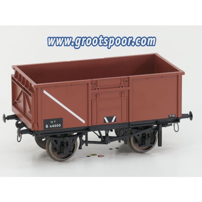 Accucraft 1/32 scale 16T Mineral wagon RR101.3 BR Bauxite Brown # B64000
