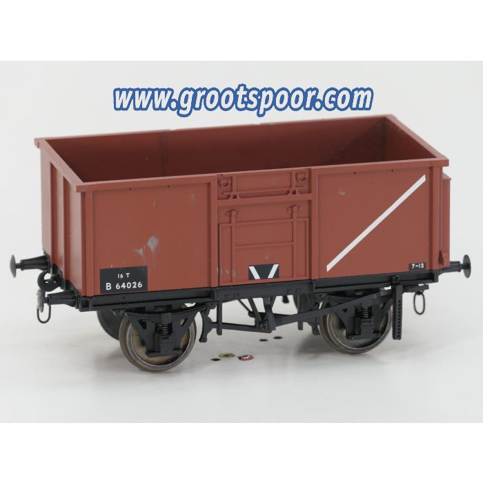 Accucraft 1/32 scale 16T Mineral wagon RR101.3 BR Bauxite Brown # B64026