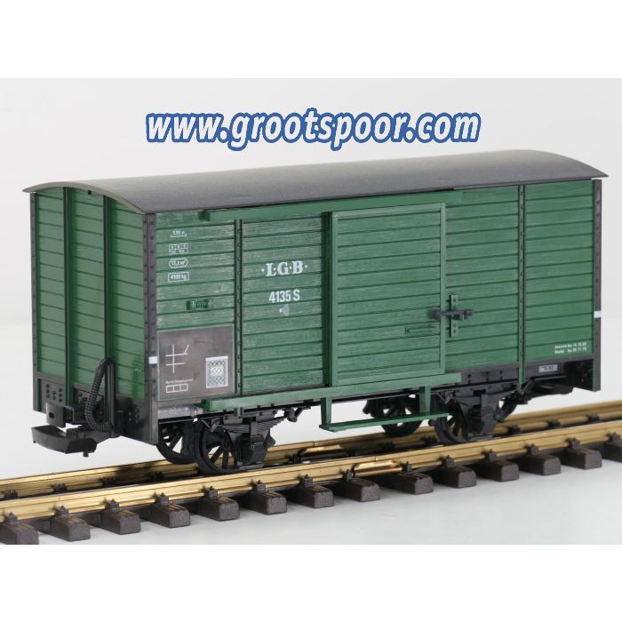 LGB 4135S Güterwagen mit Dampfsound - sku: 20250320113227 - Used - Good condition - Photo 2