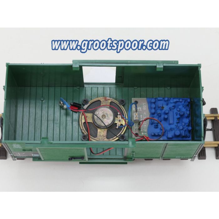 LGB 4135S Güterwagen mit Dampfsound - sku: 20250320113227 - Used - Good condition - Photo 3