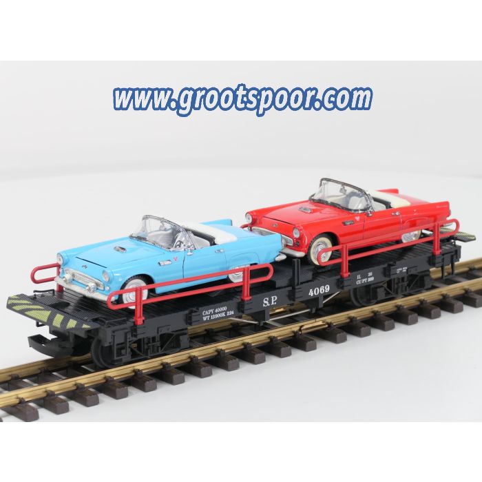LGB 4059 Auto transportwagon SP 4069 Oldtimer Cabriolet