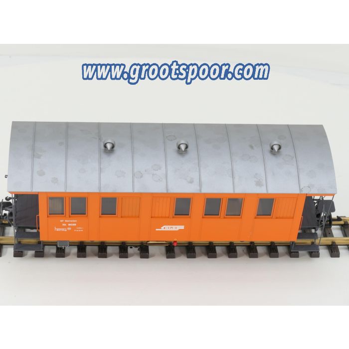 BRAWA 15004 Mannschaftswagen Xk 9039 der Rhb., Metallrader, innenbeleuchtung - sku: 20250321052640 - Gebruikt - Zeer goede staat - Afbeelding 3
