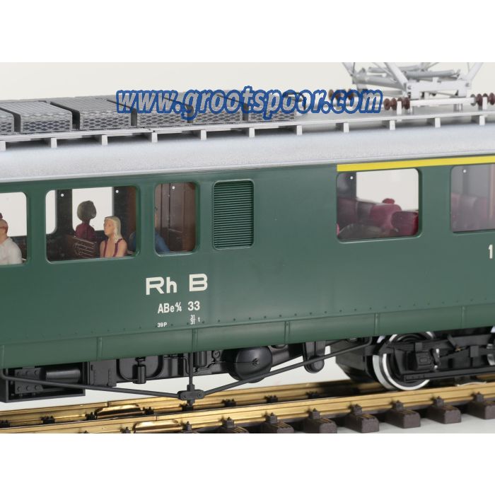 LGB 23390 Triebwagen ABe 4/4 33 RhB, Digitaal, Sound, 15 Figuren