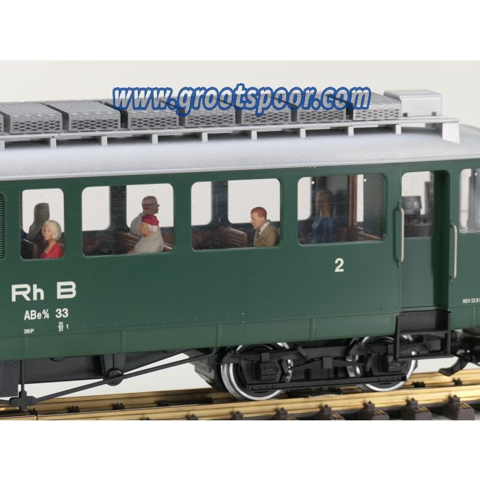 LGB 23390 Triebwagen ABe 4/4 33 RhB, Digitaal, Sound, 15 Figuren