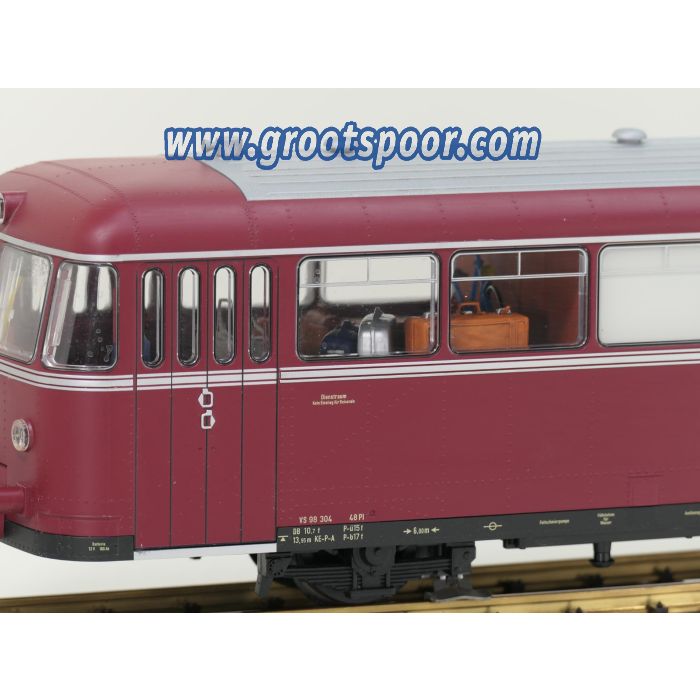 PIKO 37300 G-Schienenbus VT 98/VS 98 DB III, Digitaal, Sound, Puls Dampf, 16 Figuren