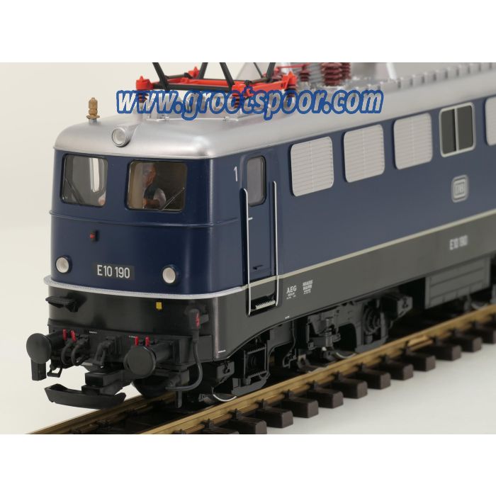 LGB 20750 DB Elektrolokomotive E 10, Digitaal, Sound, Zurustteile, Beleuchtung, Preiser