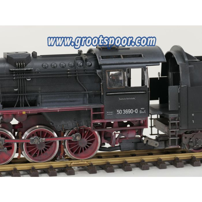 PIKO 37240 Dampflok BR 50 (inkl. Dampf), Digitaal, Sound, Superung und Alterung - sku: 20250419041502 - Used - Very good condition - Photo 6