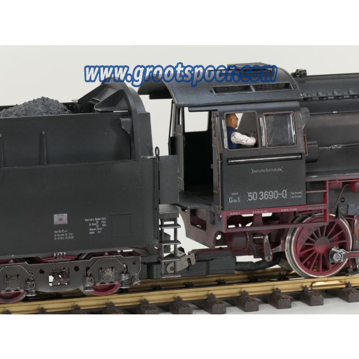 PIKO 37240 Dampflok BR 50 (inkl. Dampf), Digitaal, Sound, Superung und Alterung - sku: 20250419041502 - Used - Very good condition - Photo 12