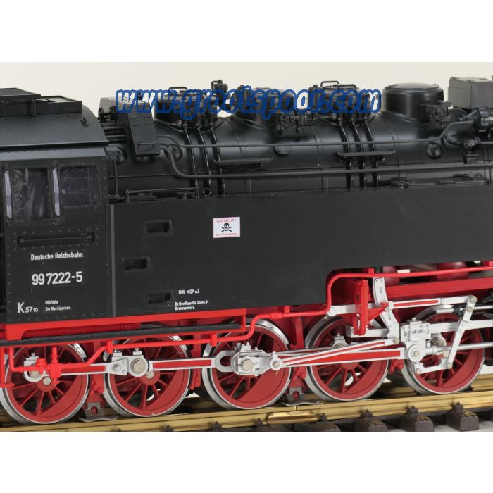 LGB 21812 DR-Dampflok 99 7222-5, ( DR/HSB ) Sound, Digitaal, Dampf