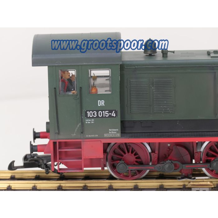 PIKO 37531 G-Diesellok BR 103 DR IV, Digitaal, Sound, Verdamper, Auto Entkuppler, Alterung - sku: 20250425014017 - Gebruikt - Zo goed als nieuw - Afbeelding 3