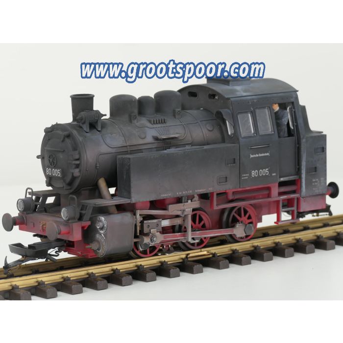 PIKO 37100 Stoomlocomotief BR 80, Digitaal, Sound, Speicher, Verdamper, Preiser, Entkuppler