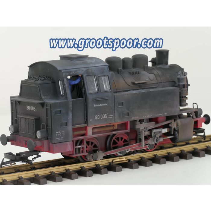 PIKO 37100 Stoomlocomotief BR 80, Digitaal, Sound, Speicher, Verdamper, Preiser, Entkuppler