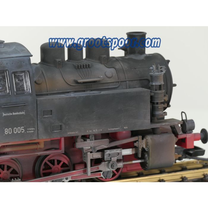 PIKO 37100 Stoomlocomotief BR 80, Digitaal, Sound, Speicher, Verdamper, Preiser, Entkuppler