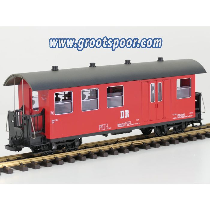 LGB 31710 DR/HSB personenwagon 902-304 KBD
