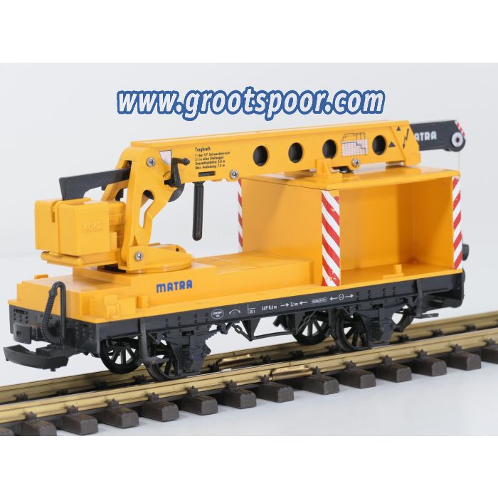 LGB 40420 Matra Kraan wagon Bastler - sku: 20250509011111 - Gebruikt - Matige staat - Afbeelding 2