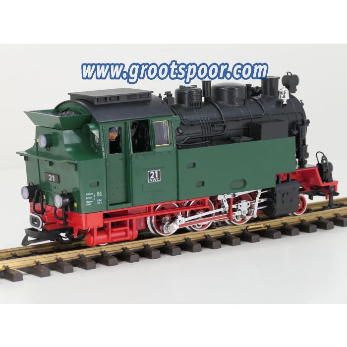 LGB 22802 Tenderlok NWE 21 der Harzer Schmalspurbahnen, Digitaal, Sound, Gepulster Verdamper