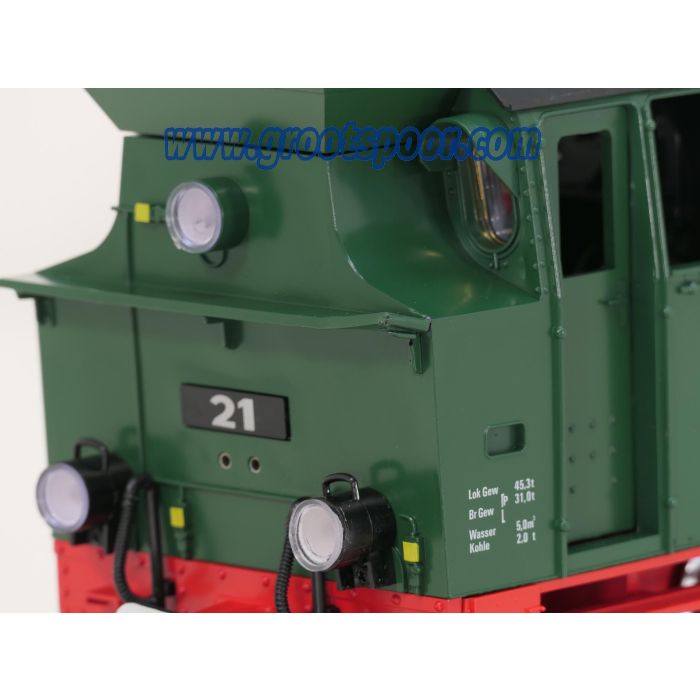 LGB 22802 Tenderlok NWE 21 der Harzer Schmalspurbahnen, Digitaal, Sound, Gepulster Verdamper