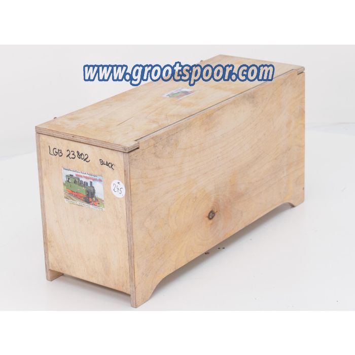 Spoor G Houten transportkist met uitloop 44cm