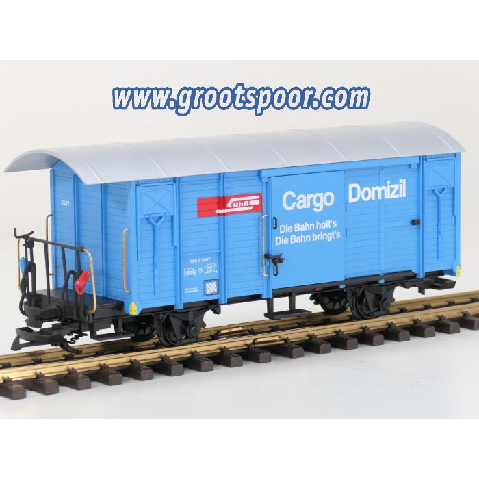 LGB 40810 RhB-Güterwagen Gbk-v 5507, Vitrinemodell, ongebruikt, unbenutzt, not used