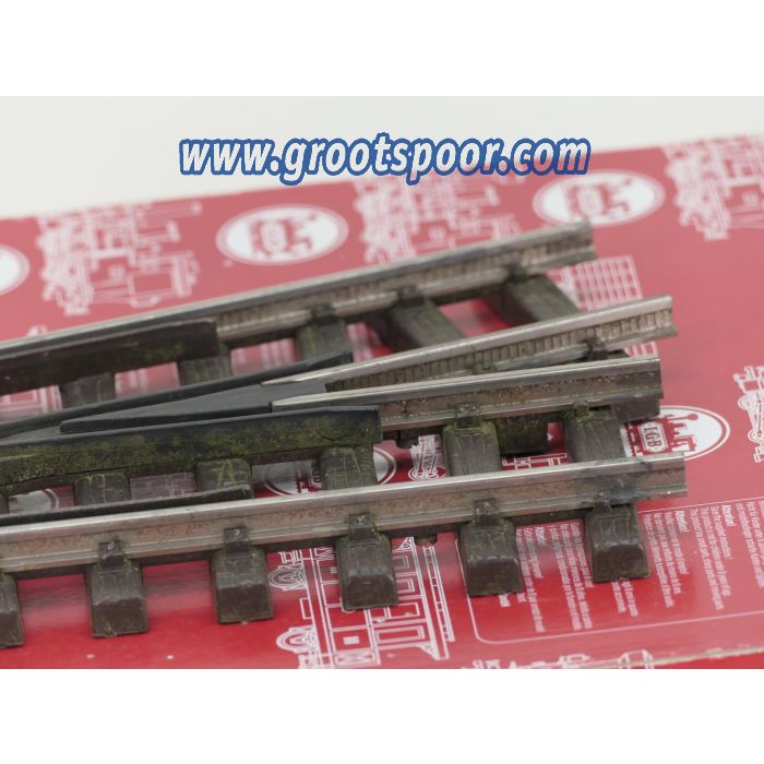 LGB 14815 Weiche vernickelt, links, R5