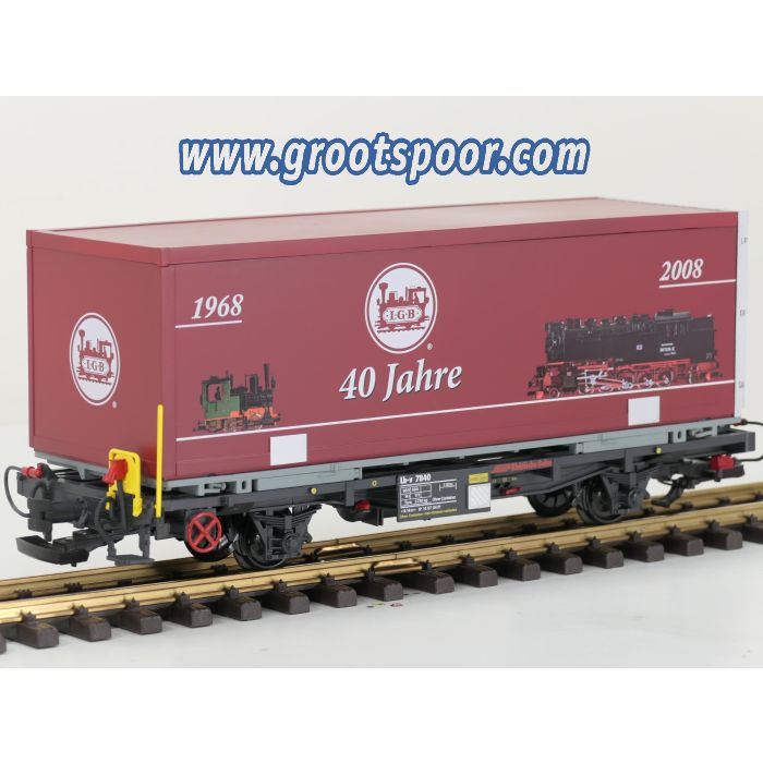 LGB 40894 40 Jahre LGB Jubiläumswagen RhB Lb-v 7340