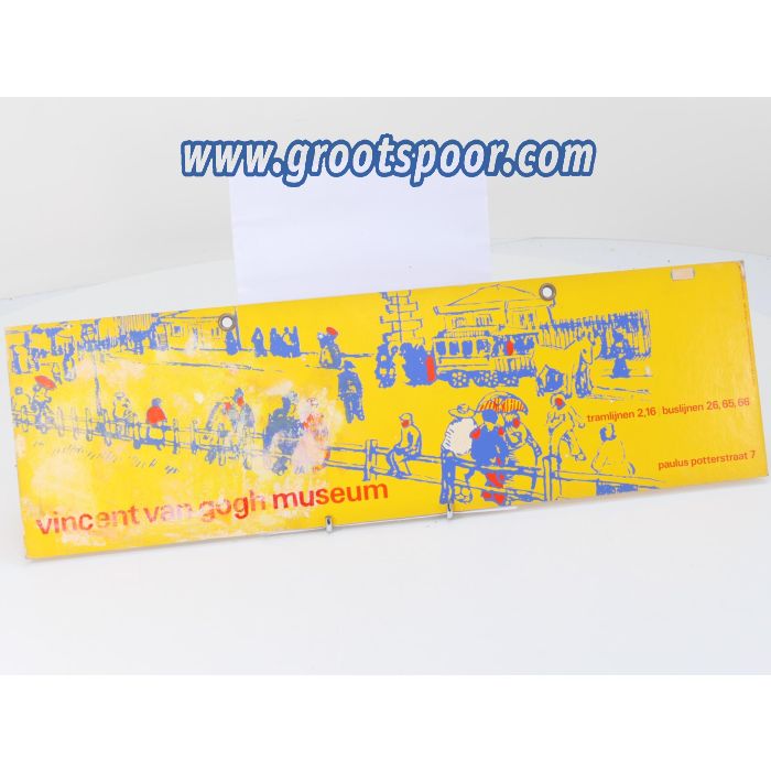 GVB Tram Vincent Van Gogh Museum Paulus Potterstraat 7 - sku: 20250807111041 - Used - Good condition - Photo 2