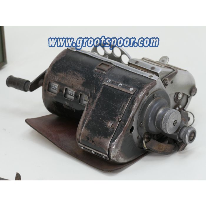 MYCALEX & TIM F93 + Original Metall Box Ticket machine ca. 1930