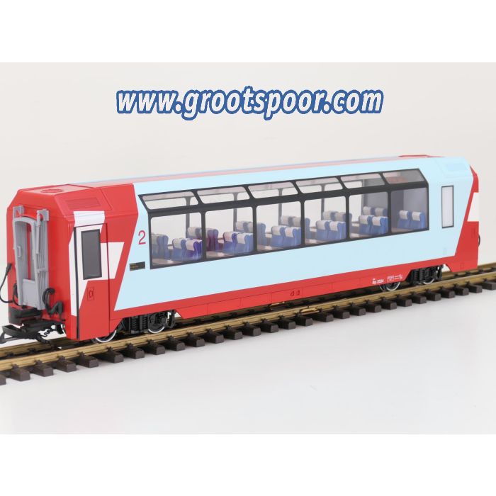 LGB 33671 Panoramawagen 2.Kl.RhB, Metallrader - sku: 20250808122738 - Used - Like new - Photo 2