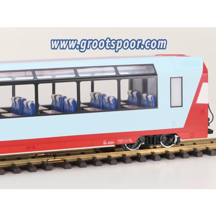 LGB 33671 Panoramawagen 2.Kl.RhB, Metallrader - sku: 20250808122738 - Used - Like new - Photo 4