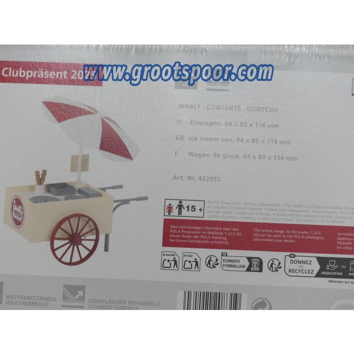 LGB / POLA Clubpräsent 2025 Eiswagen - sku: 20250823011247 - Neu - Bild 2