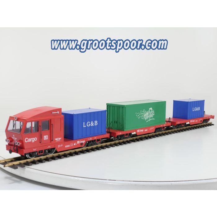 LGB 90960 & 90963 XXL Set Cargo-Sprinter, Metallrader