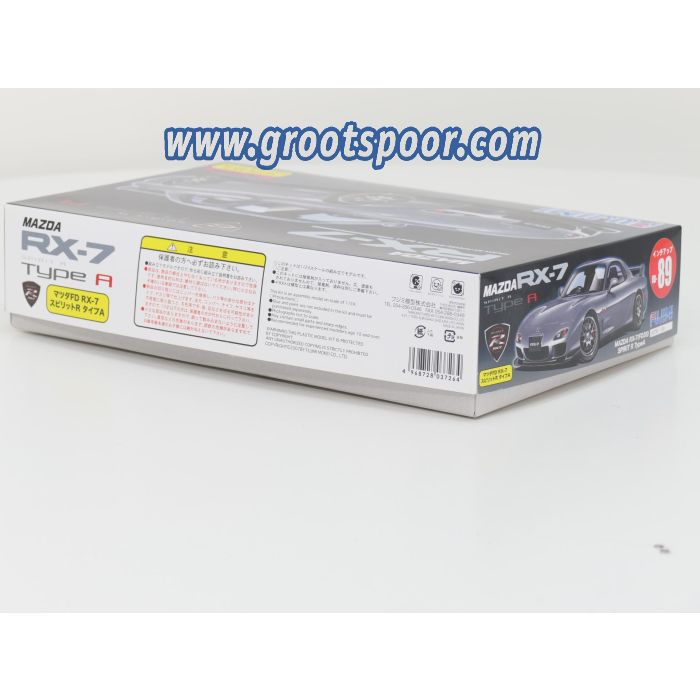 Schaal 1:24 Fujimi 03726 Mazda RX-7 (FD3S) Spirit R TypeA bouwpakket #8164