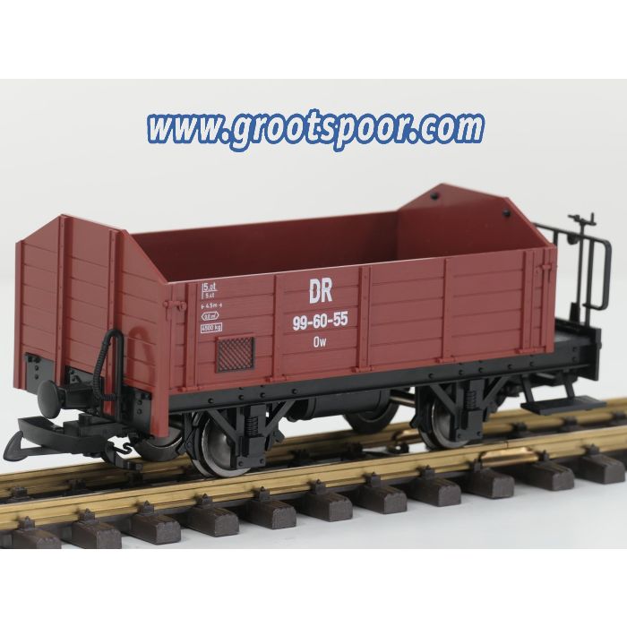 LGB 41060 DR-Hochbordwagen, Ow 99-60-55, Metallrader