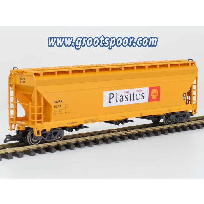 LGB 45820 Shell Plastics®-Center 3-Bay Covered SCPX 5217 Flow-Hopper, Metallrader - sku: 20250904040502 - Gebraucht - Sehr guter Zustand - Bild 2