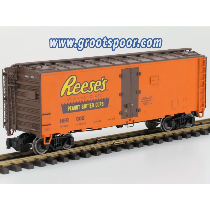 Aristo Craft Trains 46229 Reefer HER 600 Reese's Milk Chocolate, metallrader, Klauwkoppeling