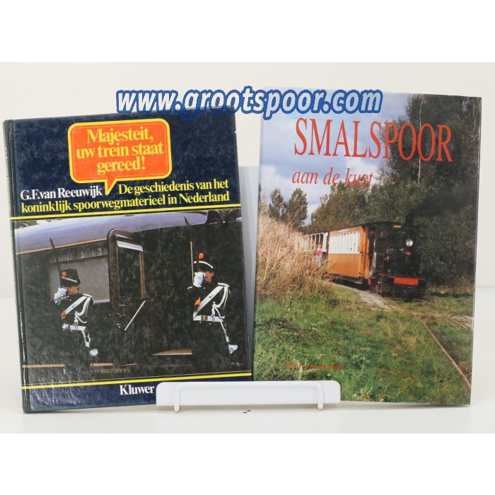 Majesteit, uw trein staat gereed! en Smalspoor aan de kust - Hardcover #8235